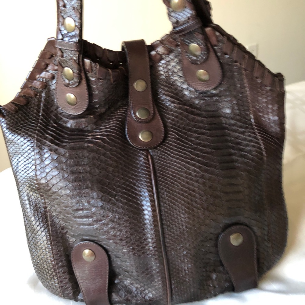 Chloe python bag